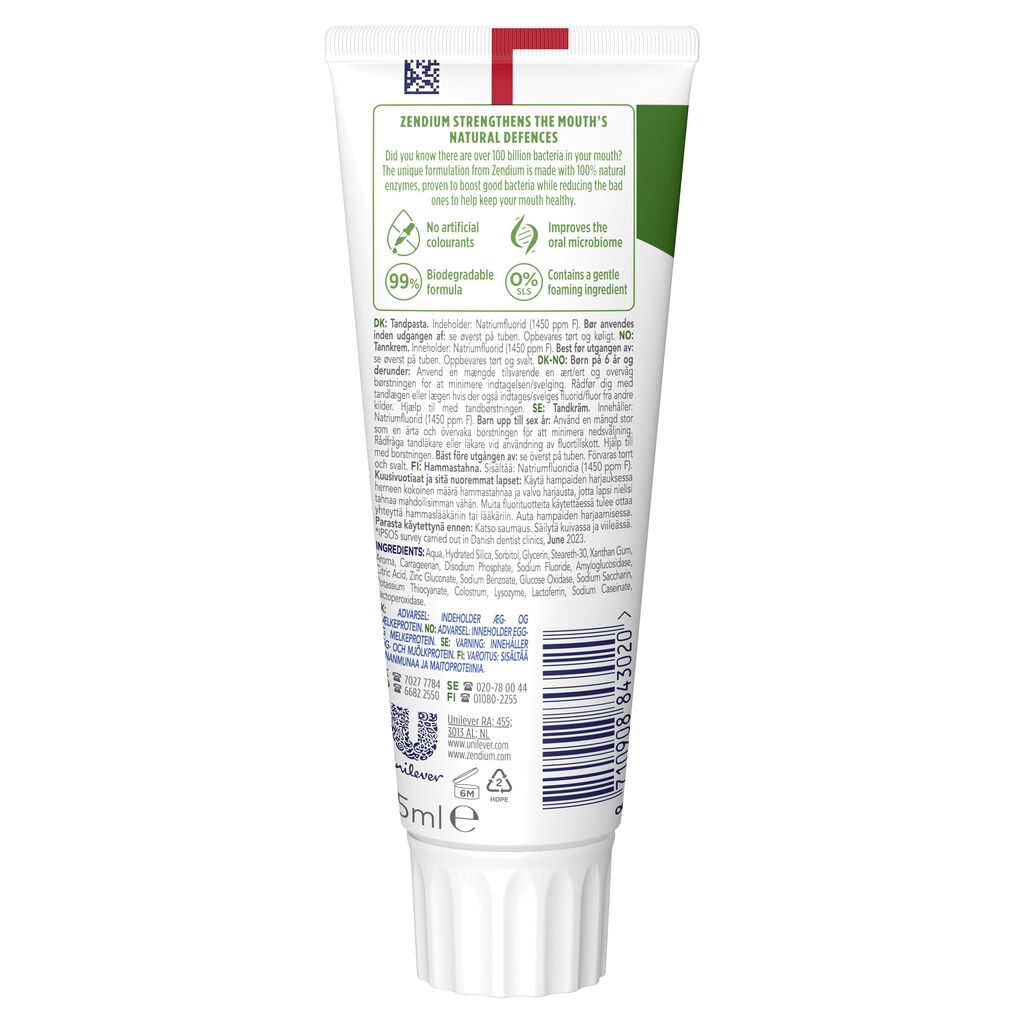 8710908843020 - Zendium TP EmaljeProtect 75ml T884367 back.tif